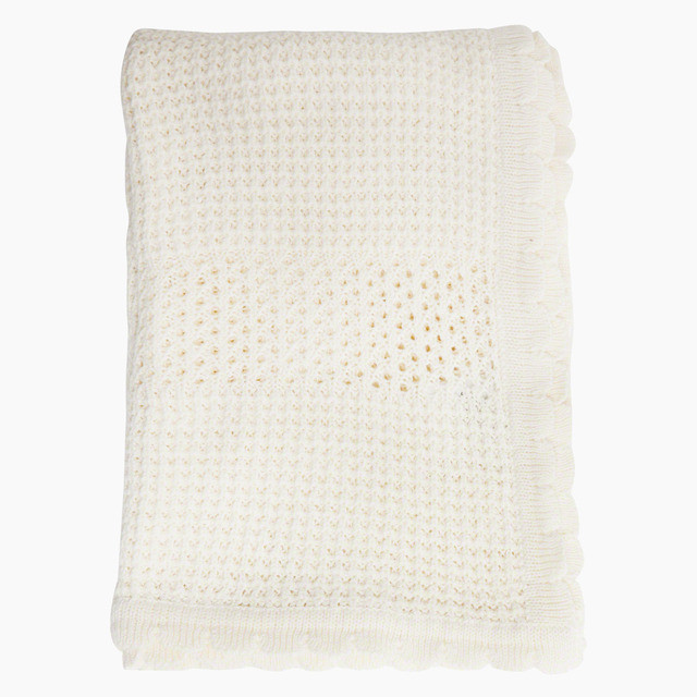 Babyshop Juniors Knitted Cellular Blanket