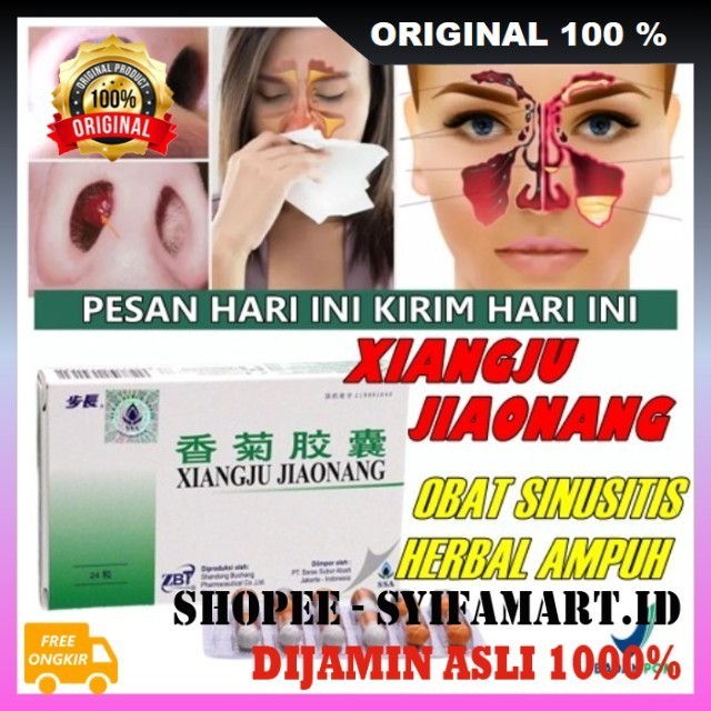 Obat Hidung Bau Ingus Sinusitis Paling Ampuh Buchang Xiangju Jiaonang 100% ORIGINAL