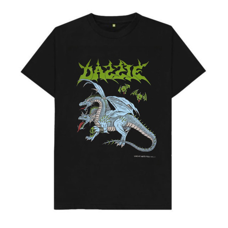 Dazzle - Vol 3 Kaos Band Dazzle Tshirt Hardcore Metal series Kaos band Terlaris