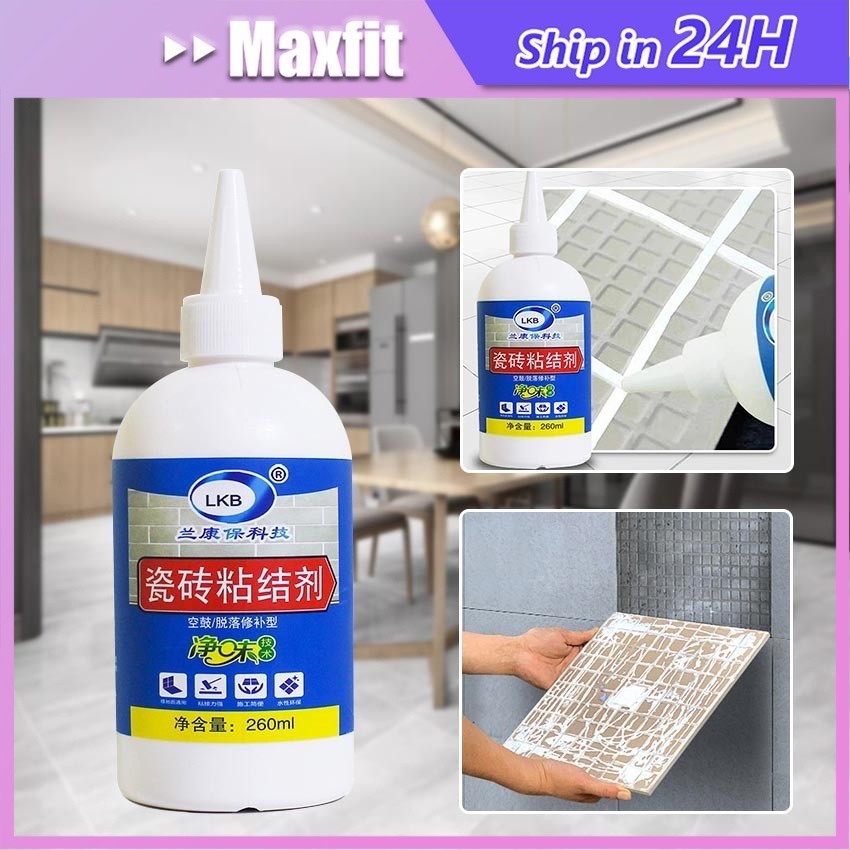 260ML Tile Lem Keramik Kuat Sealent Perekat Retak Terlepas Pecah Dll Tile Gap Refill Agent Sealer Re