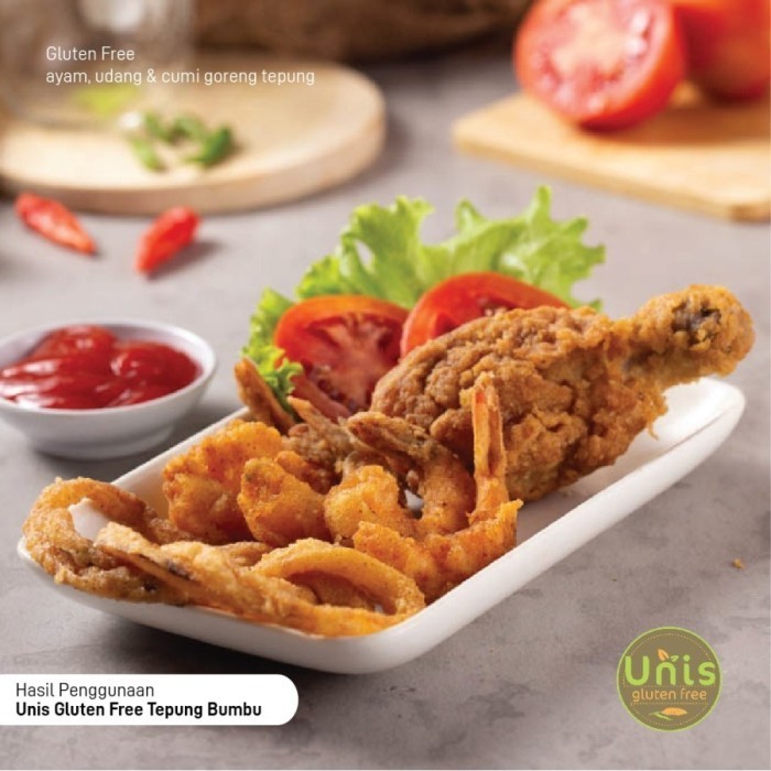 

Unis Gluten Free - Tepung Goreng / Tepung Bumbu Gluten Free