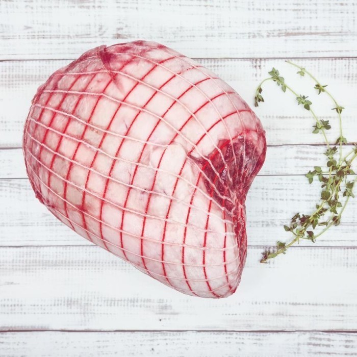 

Daging Paha Kambing Muda Import / AUS Lamb Leg Boneless 1kg