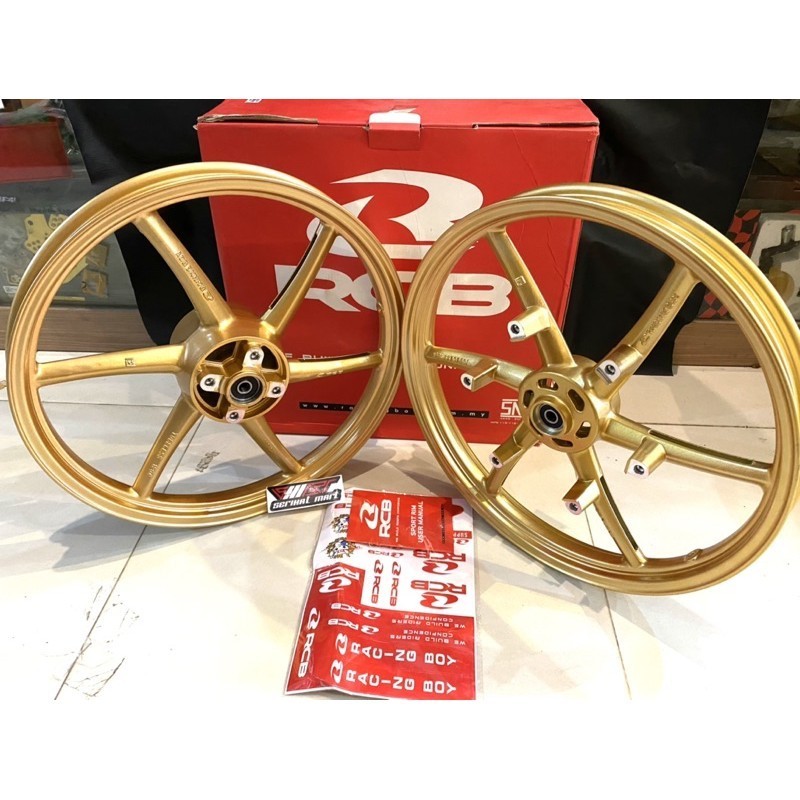 VELG RCB HONDA SONIC 150 160/160 X17 TYPE SR 522 MODEL PALANG 6