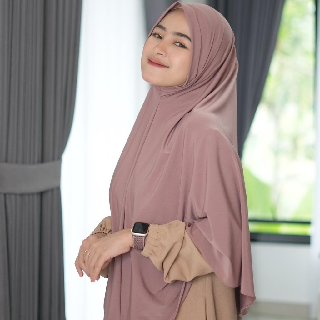 Neisya Hijab - Bergo Malay Jumbo Zoya Instan Adem