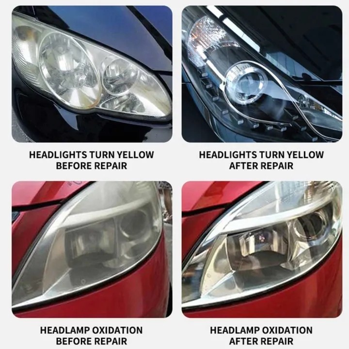 RB Headlight Restored /Pembersih Lampu Mobil / Pengkilap Mika Lampu Mobil / Headlight Restored 120ml