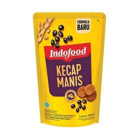 

Kecap Manis Indofood 520 ml / KECAP INDOFOOD MANIS 520 ML / free paking / beli 2 pcs gratis ongkos kirim