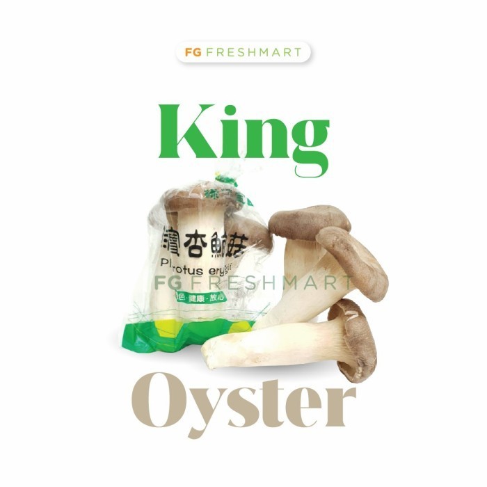 

Jamur King Oyster 400gr