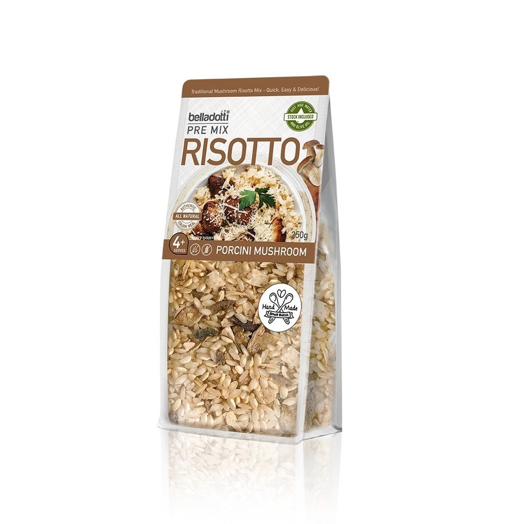 

Risotto Porcini Mushroom Belladotti / makanan itali instant risotto
