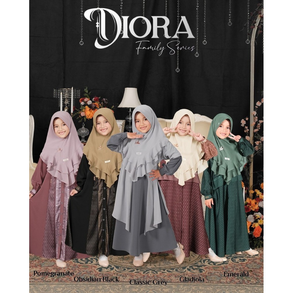 Gamis Anak Diora Style 1 by Aden hijab