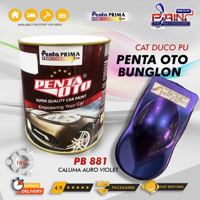 Cat BUNGLON PENTA OTO PB 881 - CALUMA AURO VIOLET /Cat Duco PU Bunglon