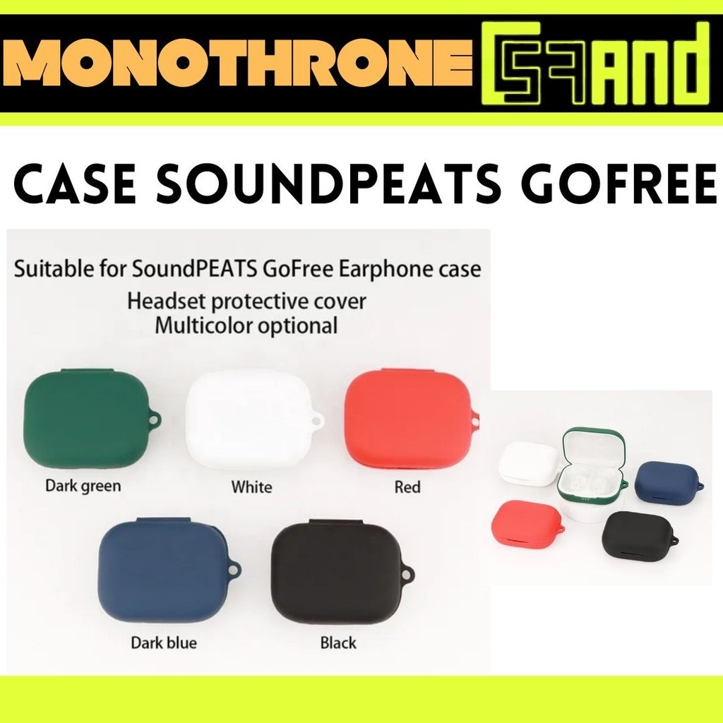 Case SoundPEATS Go Free Soundpeats GOFREE Cover Silicon Casing GoFree