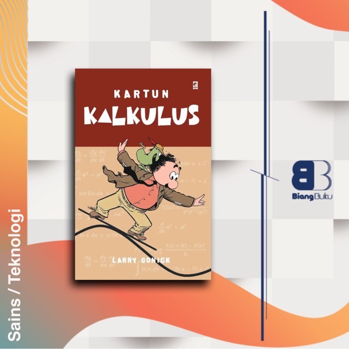 Buku Kartun Kalkulus - Larry Gonick Ori Kpg Gramedia Baru