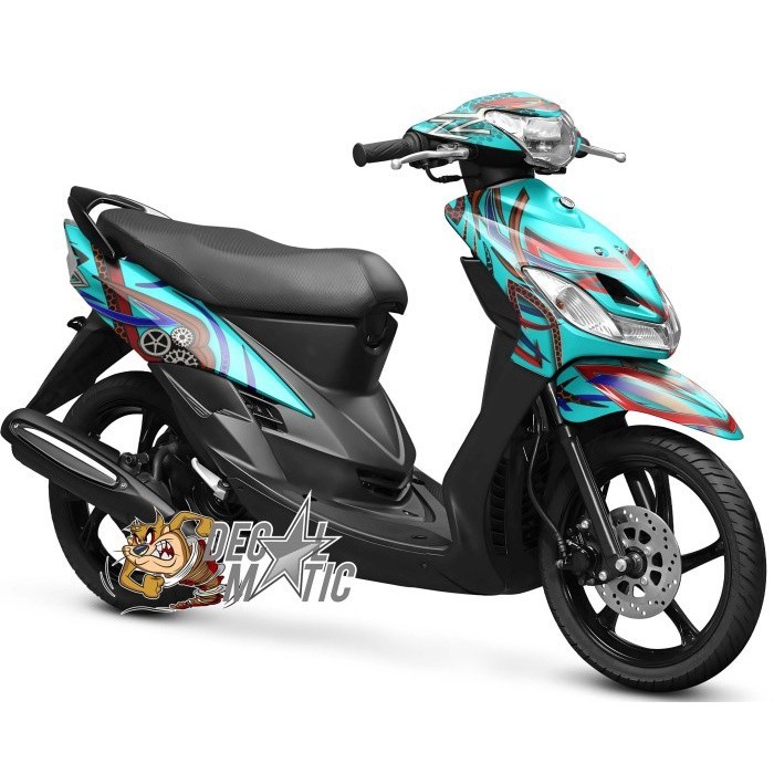 Decal Mio Sporty Full Body Stiker Full Body Motor Mio Smile Sporty Sporty - Tribal