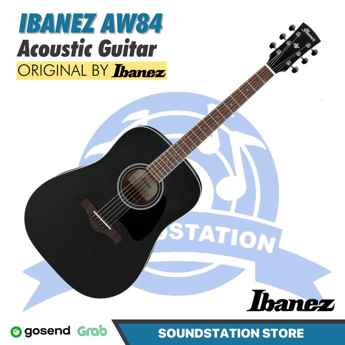 Ibanez Artwood AW84 Acoustic Guitar - Gitar Akustik
