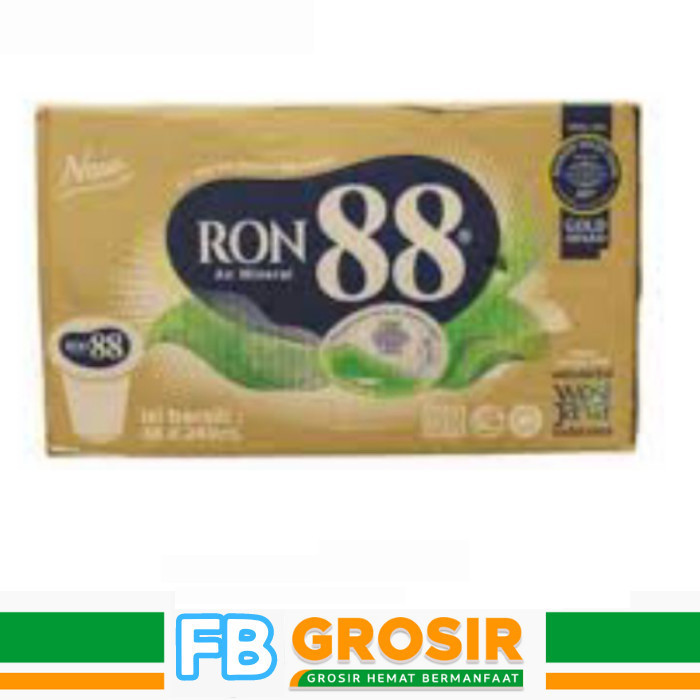 Air Mineral Ron 88 Gelas 1 Dus