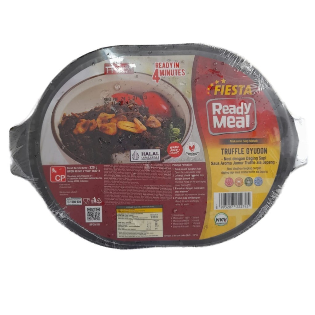 

FIESTA READY MEAL TRUFFLE GYUDON 320GR