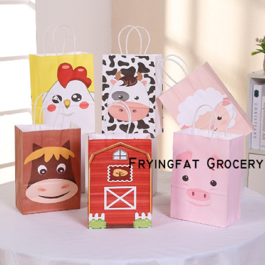 

Paper Bag Tas Souvenir Animal Farm (21x15x8cm)