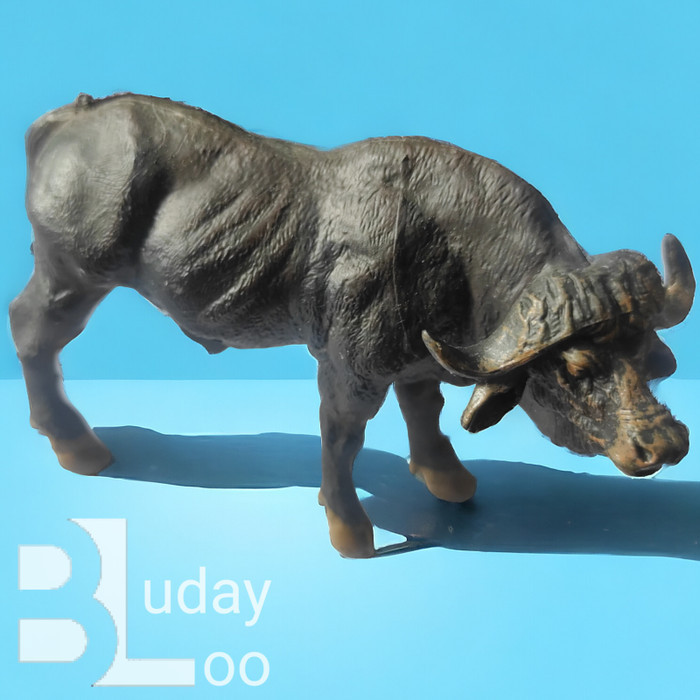 Figure Mainan Binatang Miniatur Hewan Banteng Bull 10 cm  Animal Figure