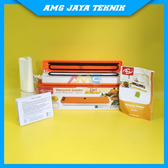 MESIN VACUM SEALER MAKANAN ALAT VAKUM PRES PLASTIK VACUUM H&L HS 280 i