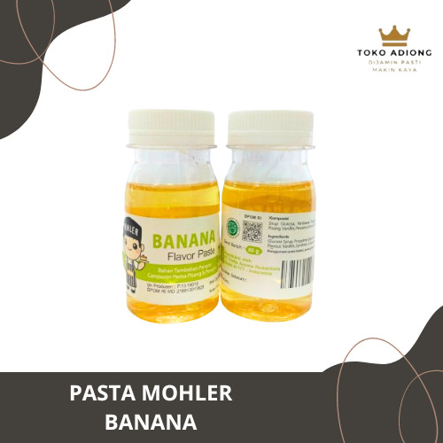 

PASTA MOHLER BANANA 60 ML - pasta perisa pewarna & aroma