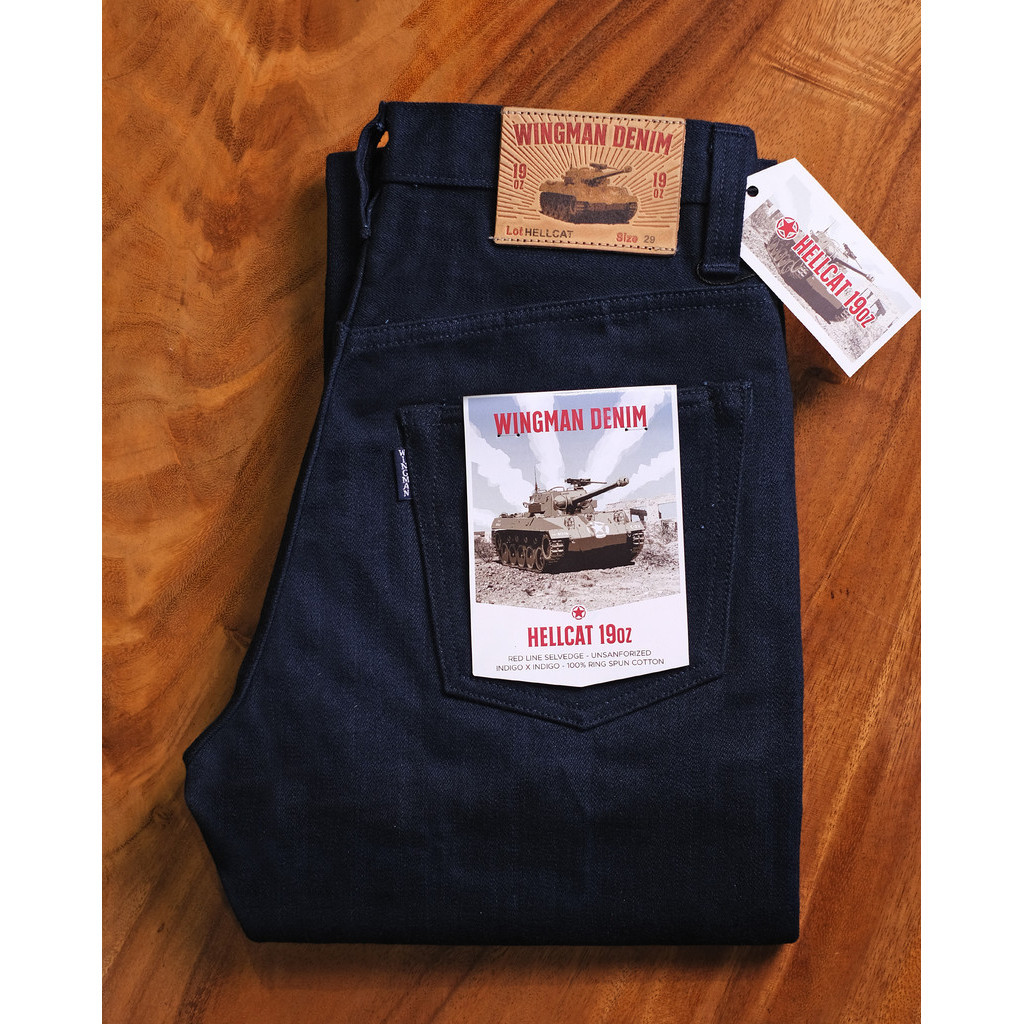 WINGMAN DENIM -  HELLCAT 19oz