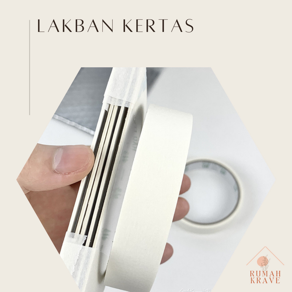 

RUMAH KRAVE - Lakban Kertas 2cm x 10m