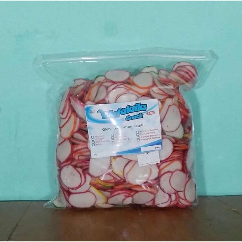 

KERUPUK SEBLAK MENTAH SPESIAL 500gr