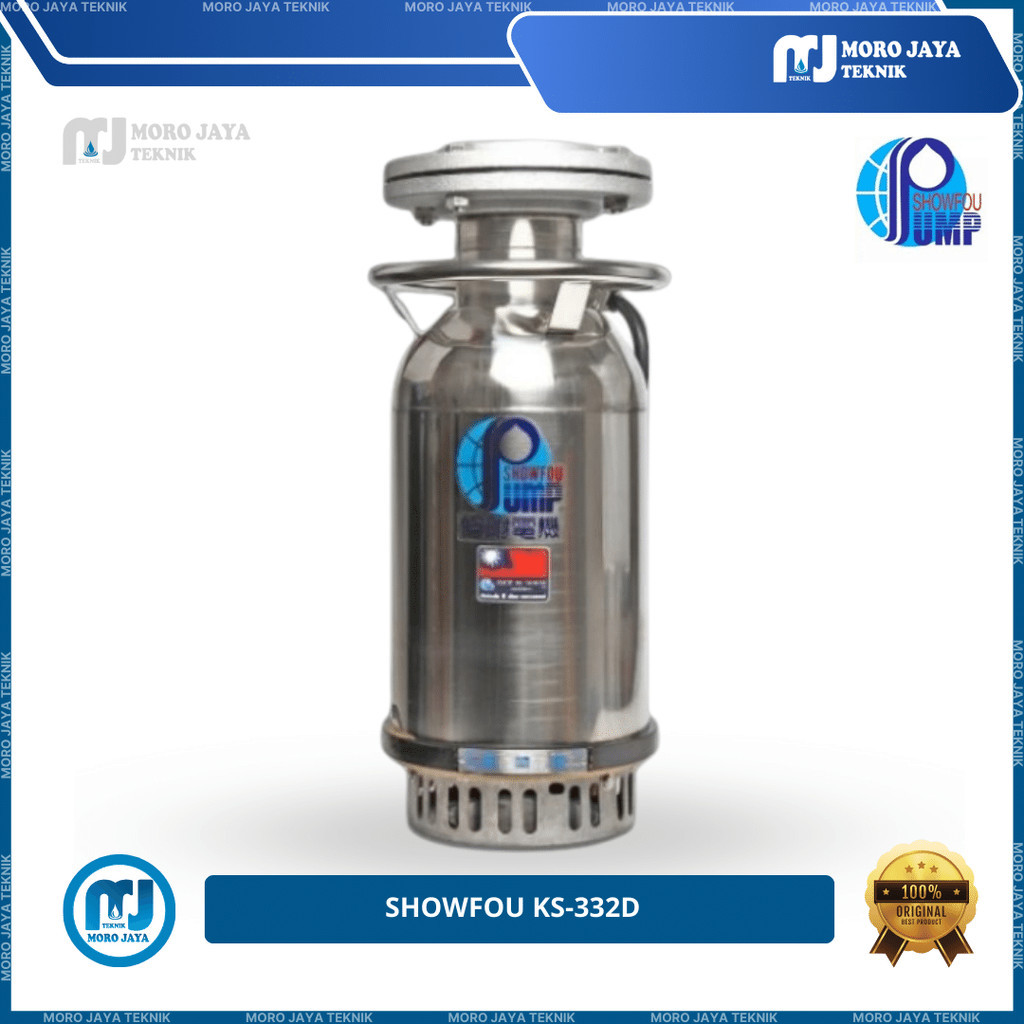 Pompa Celup Showfou KS-332D Pompa Celup Tambak Showfou KS 332D 4 inch