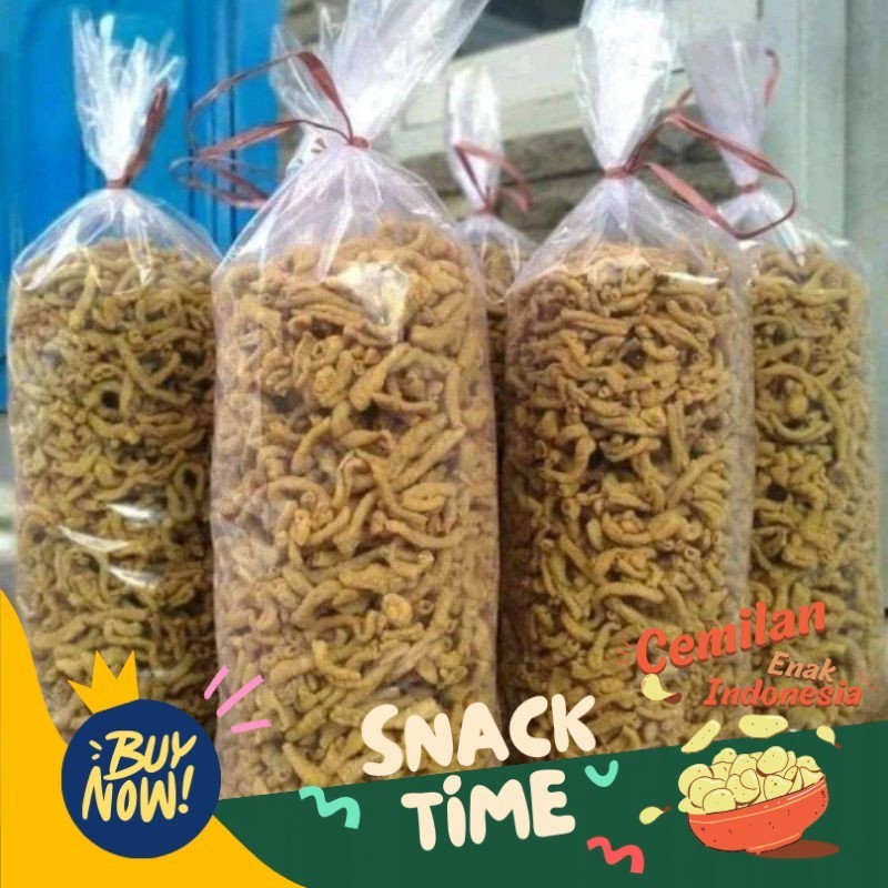 

PROMO SPESIAL 1 ball isi 2kg kripik usus crispy/kripsus ayam crispy original