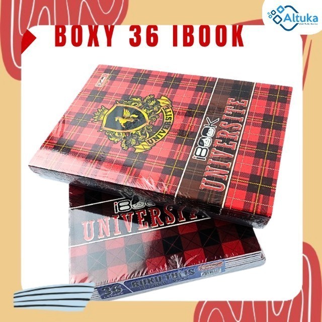 

(10pcs) Buku Tulis Boxi / Buku Tulis Boxy iBook 36 Lembar
