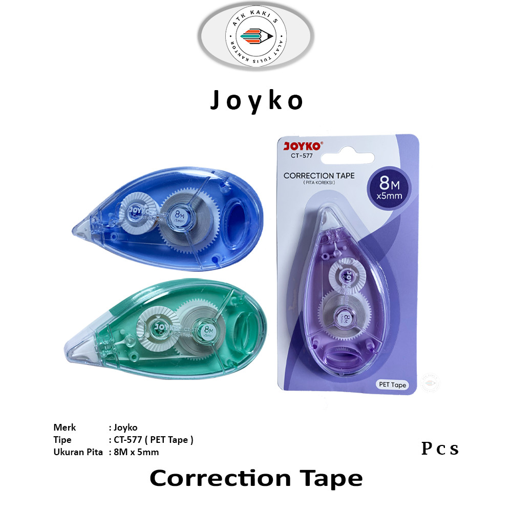 

Joyko - Pita Koreksi Correction Tape CT-577 - Pcs