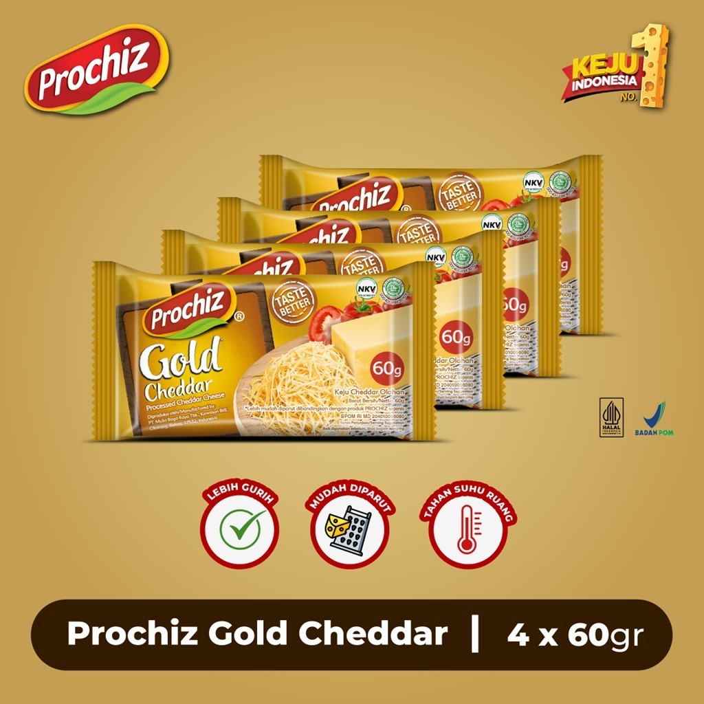

PROCHIZ Gold 60 gr x 4