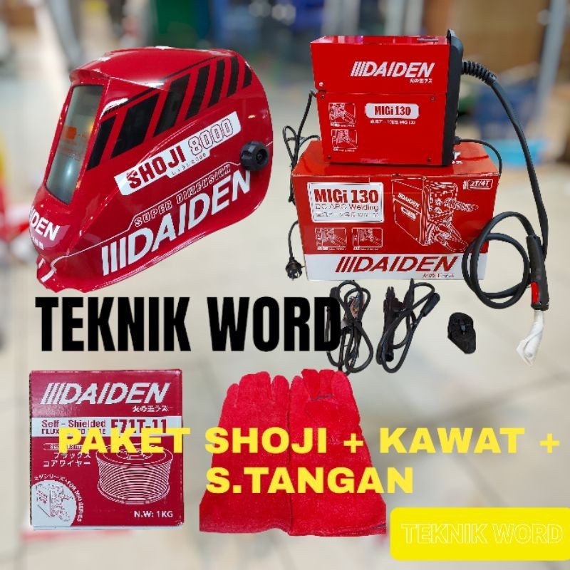 PROMO_SPSIAL MESIN LAS DAIDEN MIGI 130 MESIN LAS DAIDEN MIG 130 2T4T INVERTER LAS DAIDEN MIGI 130
