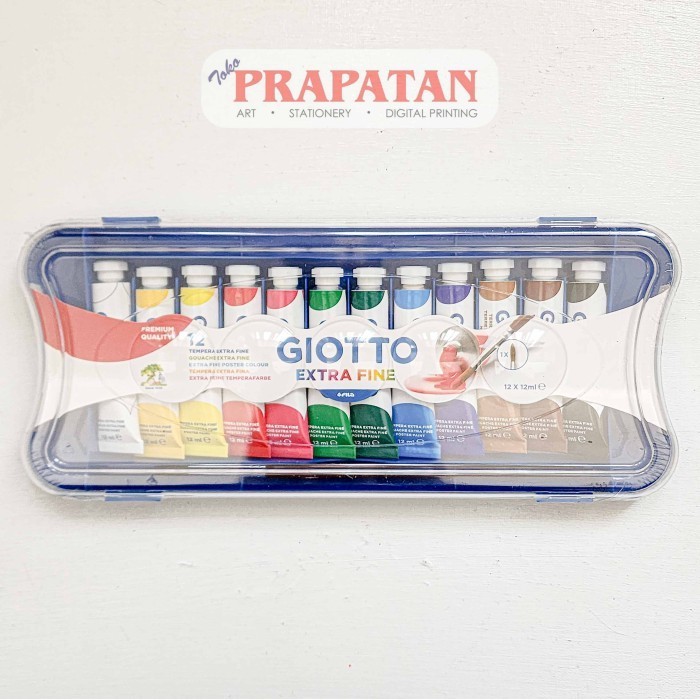 

Giotto Gouache Extra Fine Tube Set | Cat Gouache - 12X12ML -YY41