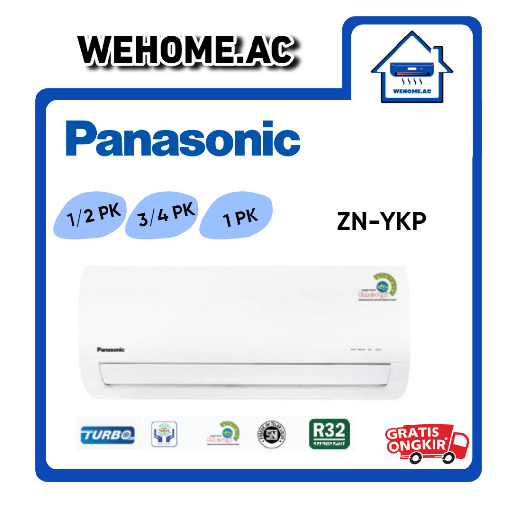 promo spesial AC Panasonic ZN-YKP 1/2 - 1 PK AC Standard Panasonic
