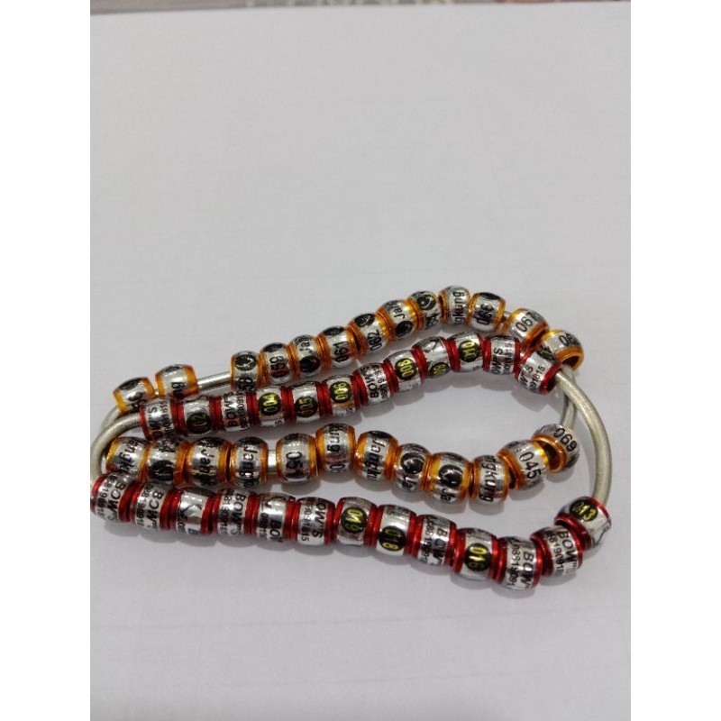 murah..ring burung murai batu/ring identitas murai/model donat hologram/bisa pesan nama/minim 25biji