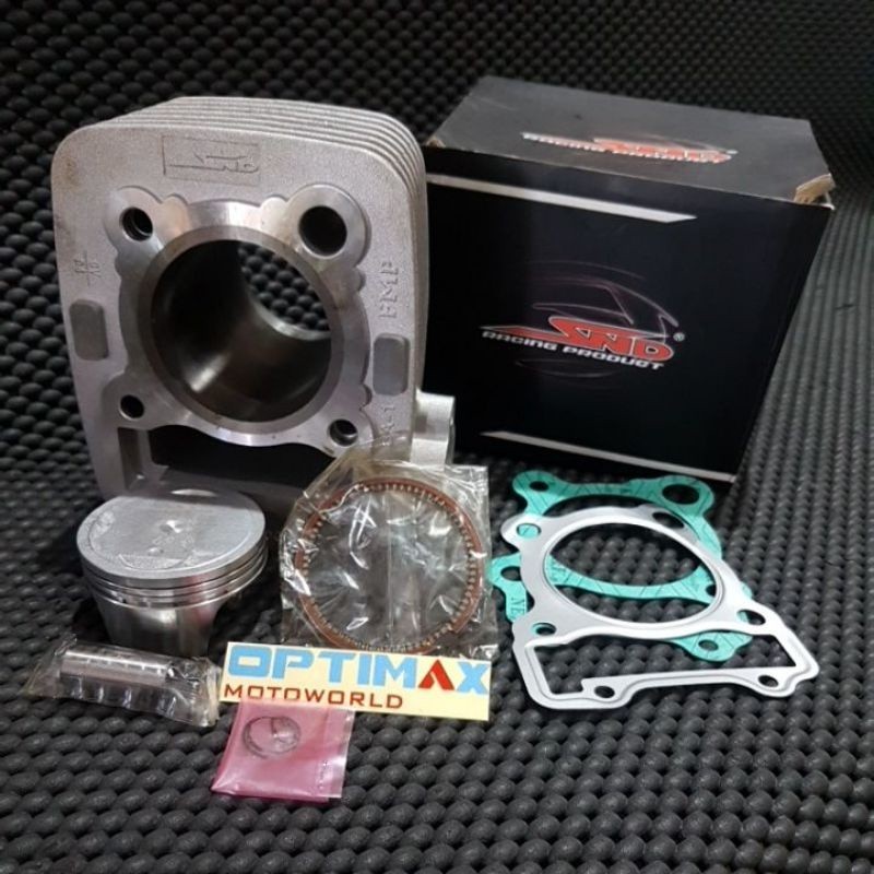 CYLINDER BLOCK BLOK PISTON KLX 150 SND 62 MM