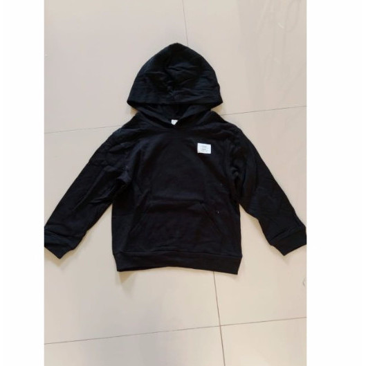 BAJU ATASAN HOODIE SHEIN SIMPLY BLACK ANAK LAKI LAKI