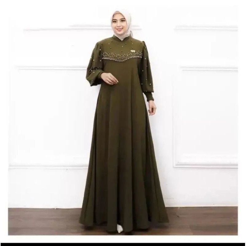 GAMIS WANITA UNTUK LEBARAN- GAMIS KONDANGAN TERBARU 2023MEWAH KEKINIAN JUMBO FIRLYA DRESS GAMIS MUTI