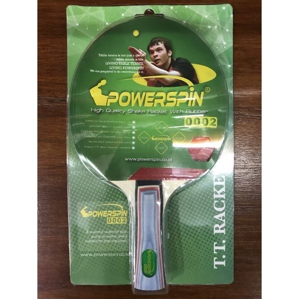 Bet bat tenis meja pingpong powerspin 0002 -MNB24