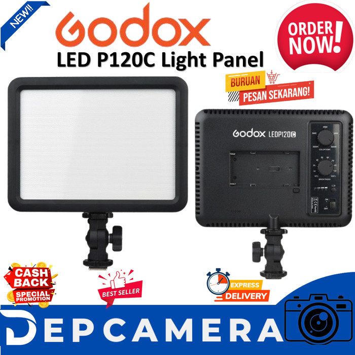 Godox LED P120C Lampu LED Video Continues Light Panel