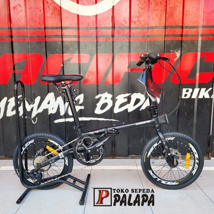 Sepeda Lipat 16 Pacific Flux 7.0 Seli Folding Bike 7