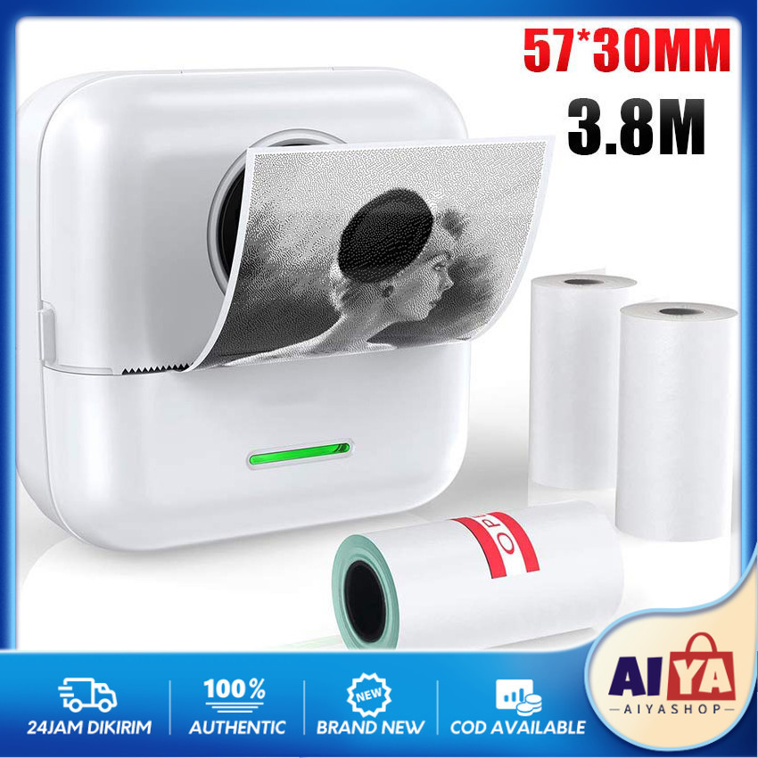 

Kertas Printer Thermal Paper 57X30 Kertas Struk Thermal Kasir Edc Printer Bluetooth / Kamera Thermal Camera Anak