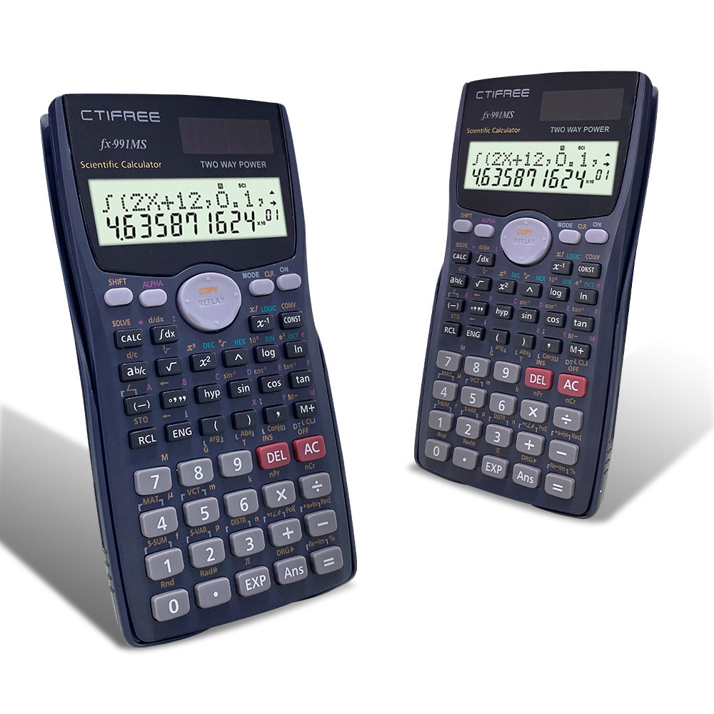 

CTIFREE Kalkulator Sains Fx-991MS Kalkulator Sains Matematika Canggih untuk Siswa