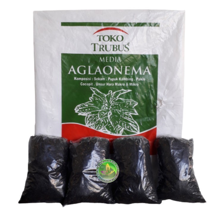 Media aglonema trubus 1 Kg/media tanam aglo trubus/Media tanaman aglonema/media tanaman/media tanam