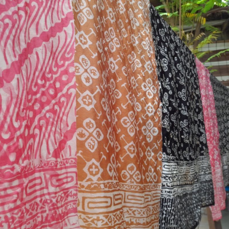 syal sutra batik scraft batik sutra premium selendang sutra sutera