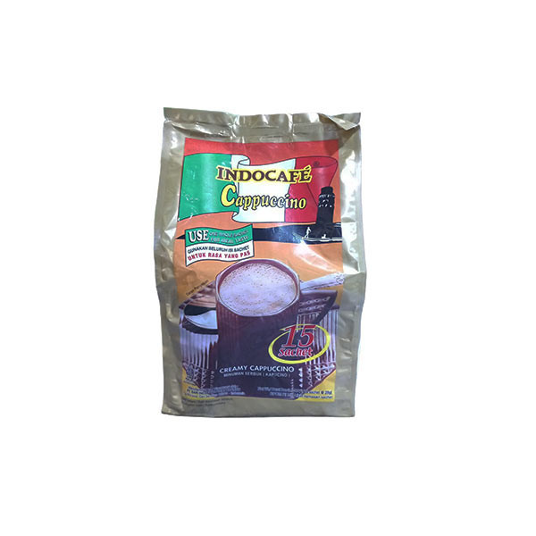 

INDOCAFE CAPPUCINO BAG 15S X 25G