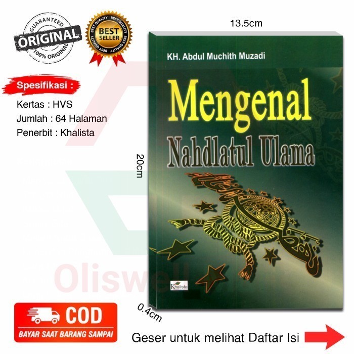 Buku Agama Islam Mengenal Nahdlatul Ulama