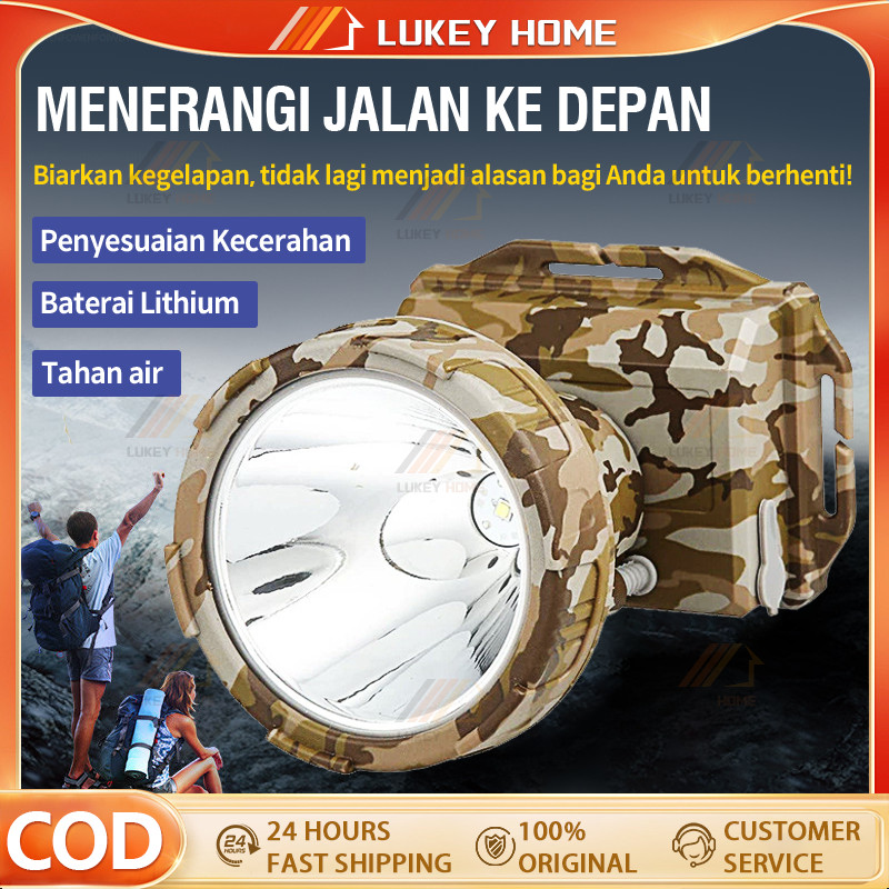 SENTER KEPALA/HEADLAMP DONY MS-305 SO COOL - ORIGINAL - CAHAYA SUPER TERANG SENTER KEPALA DONY MS-30