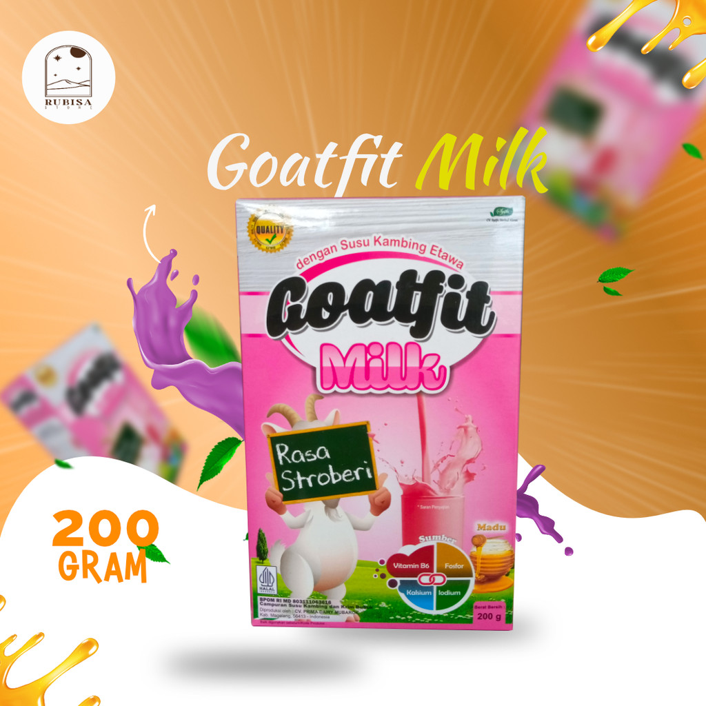 

SUSU KAMBING GOATFIT STRAWBERRY